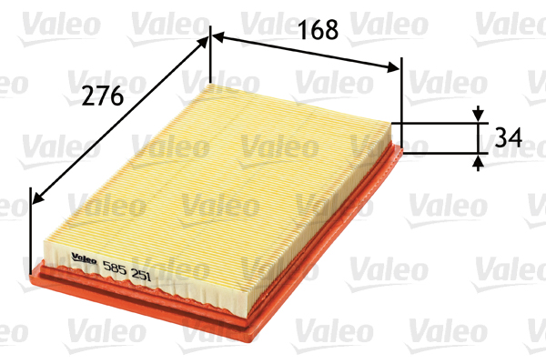 AIR FILTER - PANEL TYPE
